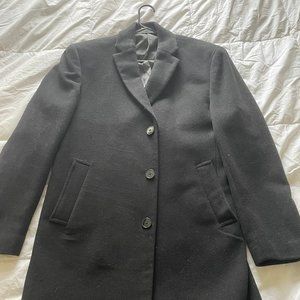 Calvin Klein - Men's Topcoat - 40 Reg - Black